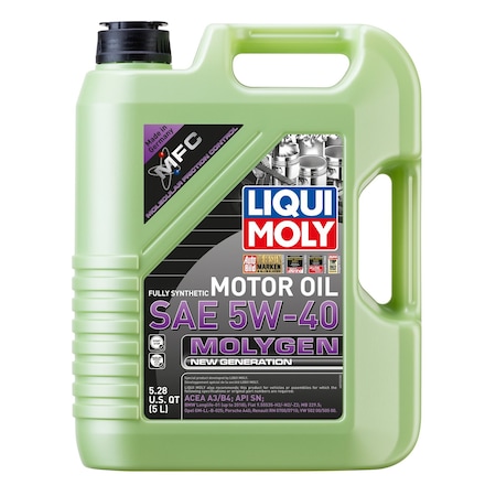 Liqui Moly Molygen New Generation 5W-40, 5 Liter, 20232 20232